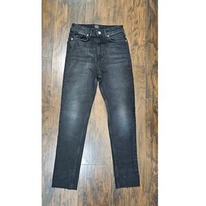 BDG Urban Outfitters High Rise skinny Black Size 24 New